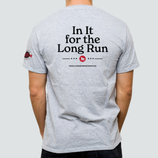 In It for the Long Run Shirt (Light Gray)